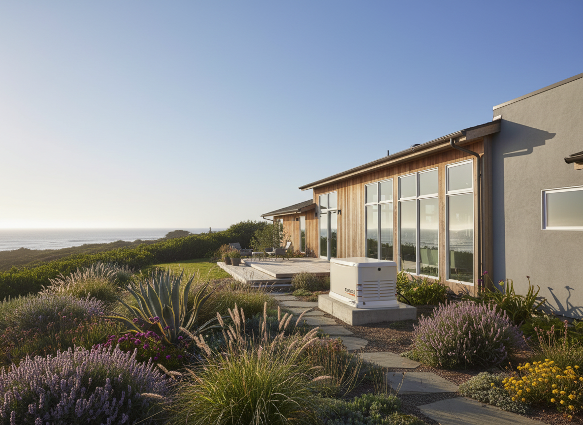 standby generator in Stinson Beach
